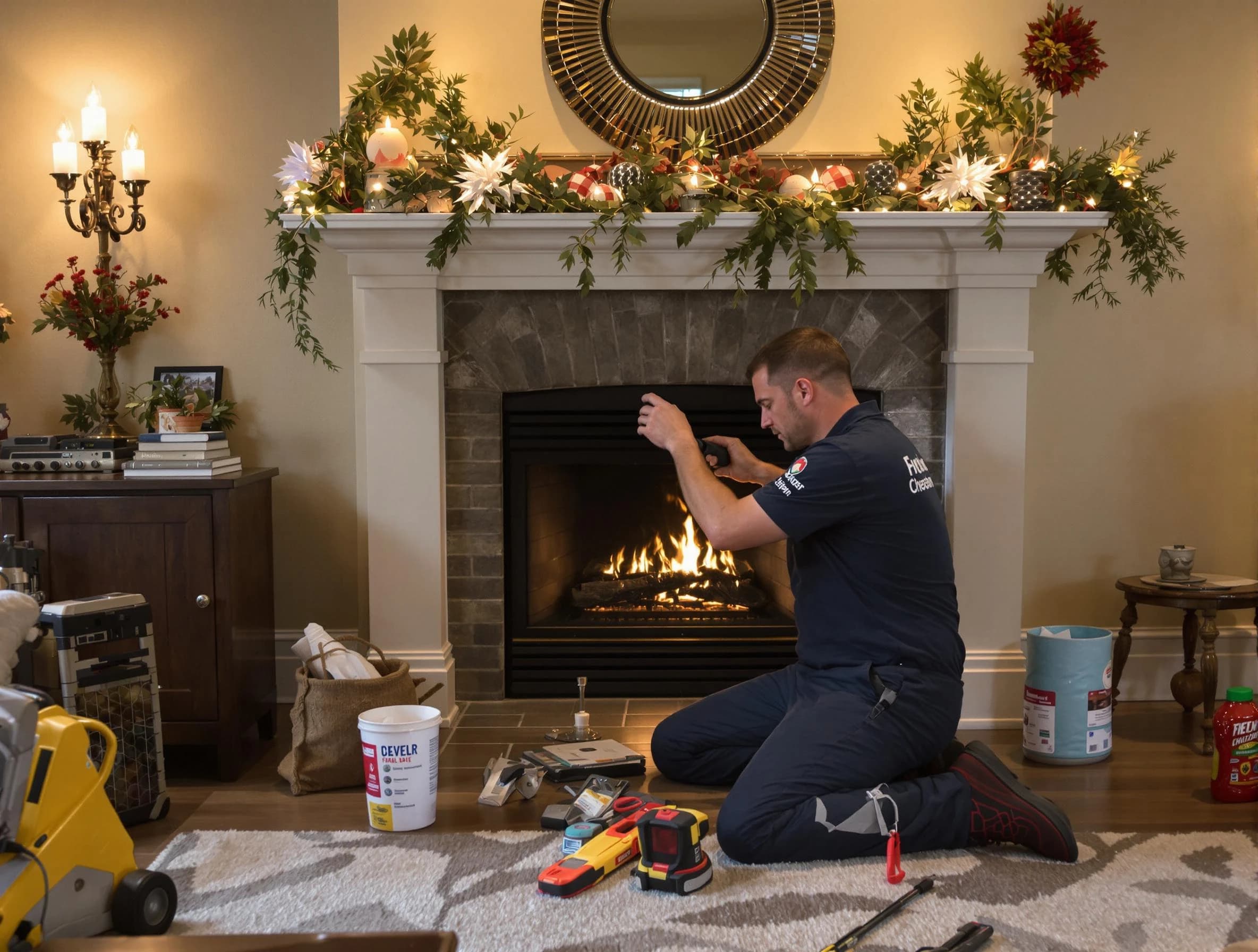 Clarksville Chimney Sweep offering fireplace maintenance services in Clarksville, TN