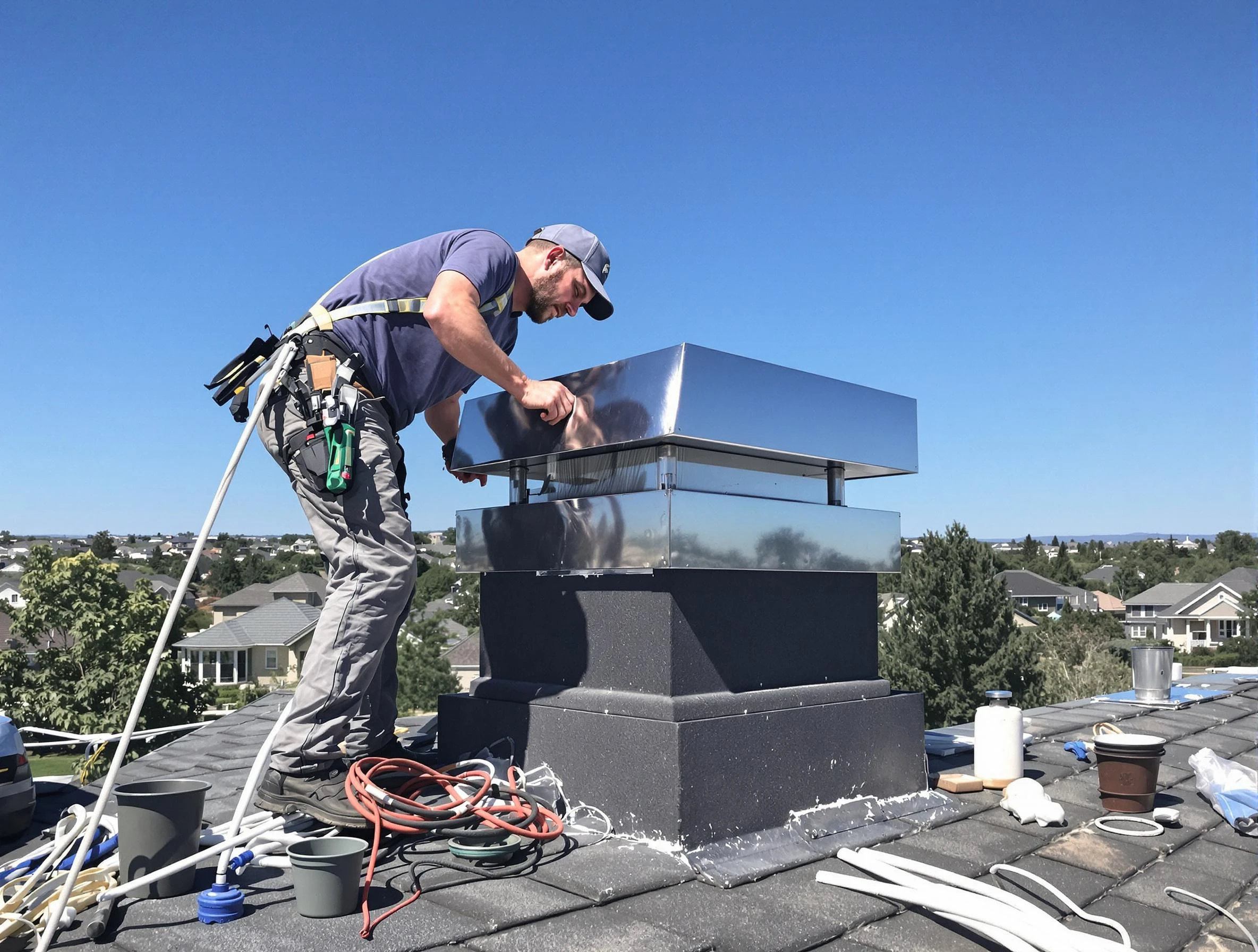 Chimney Cap Services service in Clarksville, TN