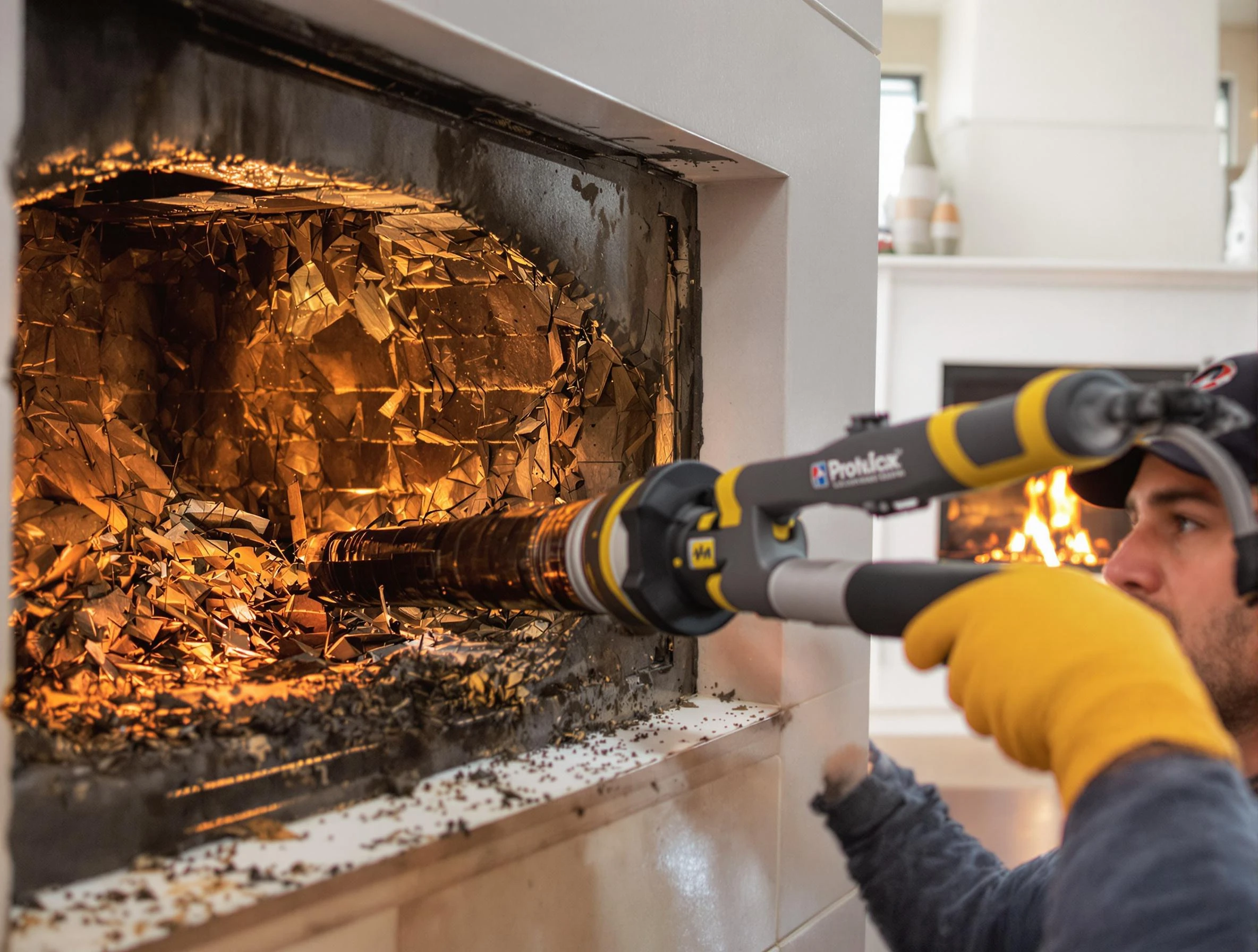 Professional chimney cleaning by Clarksville Chimney Sweep in Clarksville, TN
